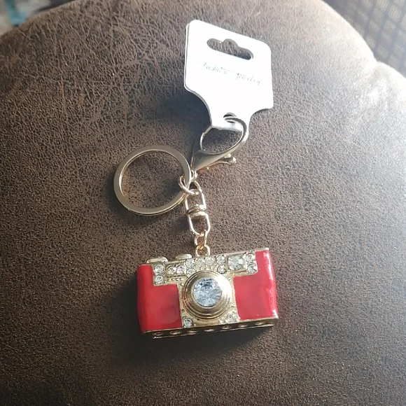Camera Key Chain/ Bag Clip - Picture 1 of 2